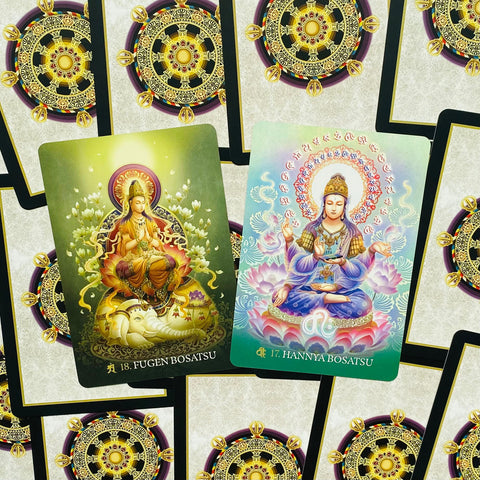 Esoteric Buddhism of Japan 44-Card Oracle Deck Okuda Blue Angel