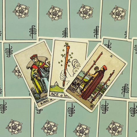 Pamela Colman Smith Centennial Tarot Set w/ Books & Postcards US Games