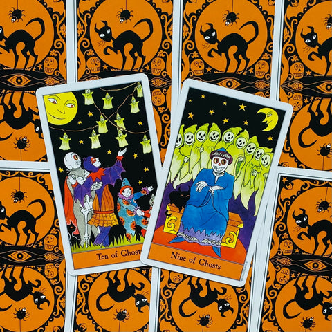 Halloween Tarot Deck by Kipling West 78 Cards US Games Sealed