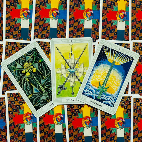 Aleister Crowley Thoth Tarot Pocket Deck 78 Cards AGM US Games New