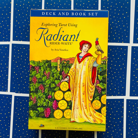 Exploring Tarot USing Radiant Rider-Waite Avia Venefica US Games Systems Rrs99