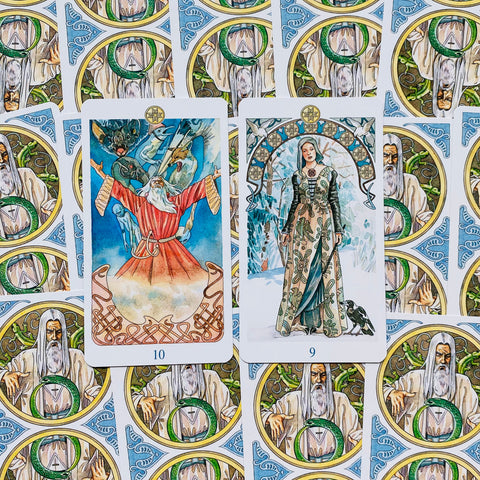 The Sorcerers Tarot Deck 78 Cards by Antonella Castelli Lo Scarabeo