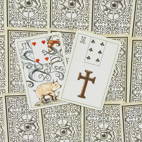 Maybe Lenormand Oracle Deck Cards Ryan Edward Esoteric Telling US Games NEW