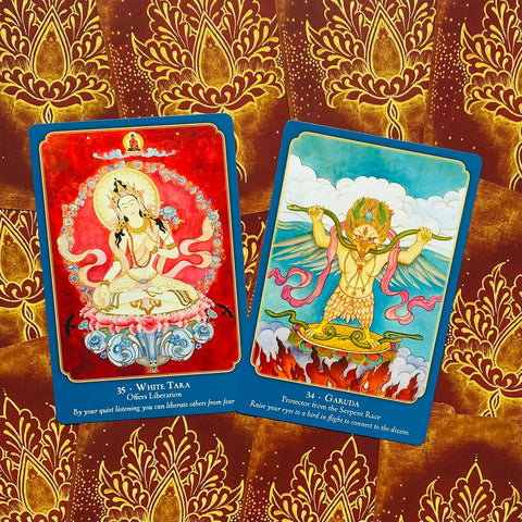 Buddha Wisdom Shakti Power Oracle Deck & Guidebook Laura Santi US Games