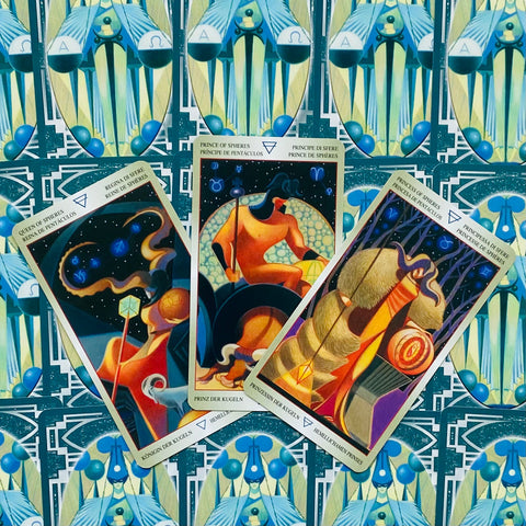 Liber T Tarot of Stars Eternal Deck 78 Cards Lo Scarabeo Divination