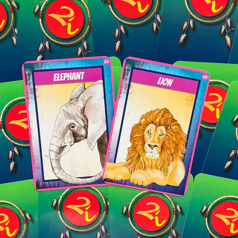 Shamanic Power Animal Oracle Cards Deck Findhorn Esoteric Healing With Bag