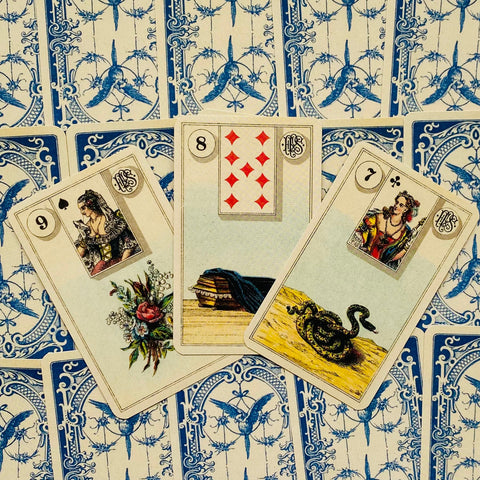 Grand Tableau Lenormand Oracle Cards 36-Card Deck Lo Scarabeo Italy