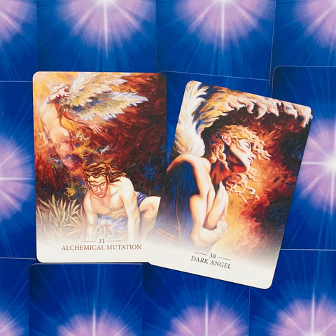 Lightworker Oracle Tarot Deck by Blue Angel 44 Cards & Guidebook