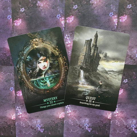 Dark Light Oracle Cards Deck US Games Systems By Alexandra V Bach & Carole Dl40