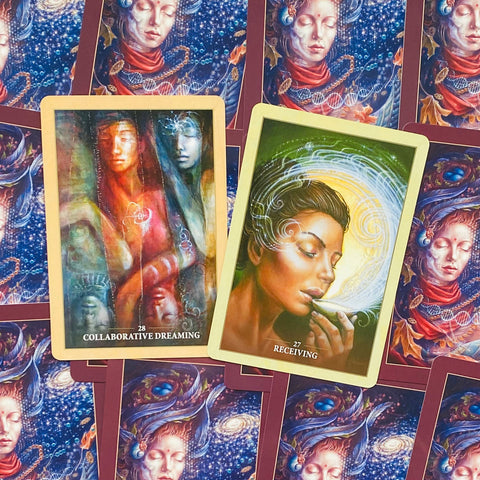 SACRED REBELS ORACLE BOUNDED CARDS DECK BLUE ANGEL BY ALANA FAIRCHILD NEW