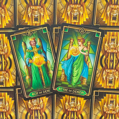 Tarot Decoratif Cards Deck And Book Set US Games Systems Marchetti Esoteric NEW