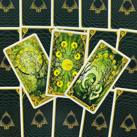 Night Sun Tarot Deck by Lo Scarabeo 78 Cards Esoteric Fortune Telling
