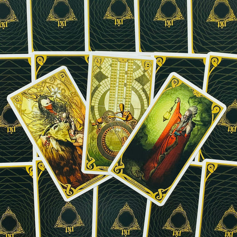 Night Sun Tarot Deck by Lo Scarabeo 78 Cards Esoteric Fortune Telling