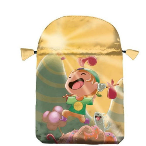 Lo Scarabeo Satin Tarot Card Drawstring Bag Multicolor 16x22.5cm
