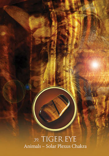 Eternal Crystals Oracle Cards Deck Jade Sky Esoteric Fortune Telling Blue Angel