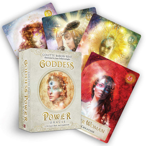 Goddess Power Oracle Set Divination Cards Deck Wisdom Baron-Reid Hay
