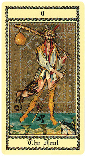 Medieval Scapini Tarot Deck by Luigi Scapini 78 Cards Gold US Games