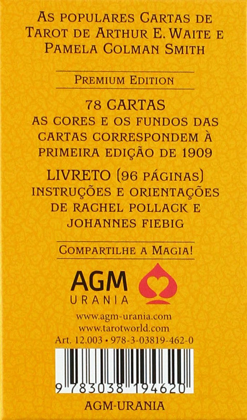 Tarot de A.E. Waite Cards Premium standard Portugues Edition AGM