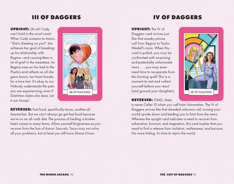 Mean Girls Tarot Deck 78 Cards & Guidebook Official Insight Editions