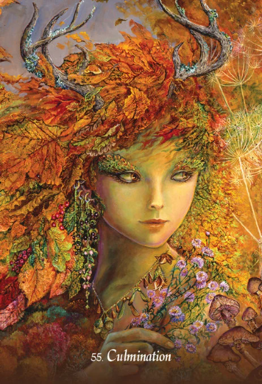 Gratitude Oracle Cards Deck by Angela Hartfield & Josephine Wall Blue Angel