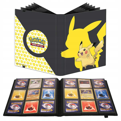 Pikachu 9-Pocket PRO Binder Album for Pokemon Cards Ultra PRO