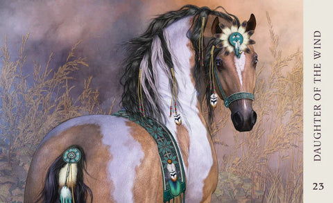 Horse Wisdom Oracle Cards 44-Card Deck & Guidebook by Kathy Pike Blue Angel
