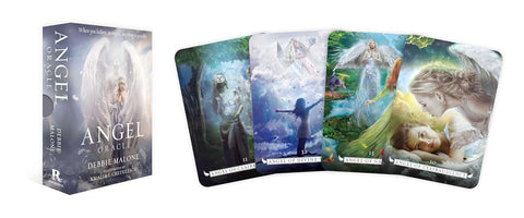 Angel Oracle Cards Deck by Debbie Malone Rockpool 36 Card Set Guidebook