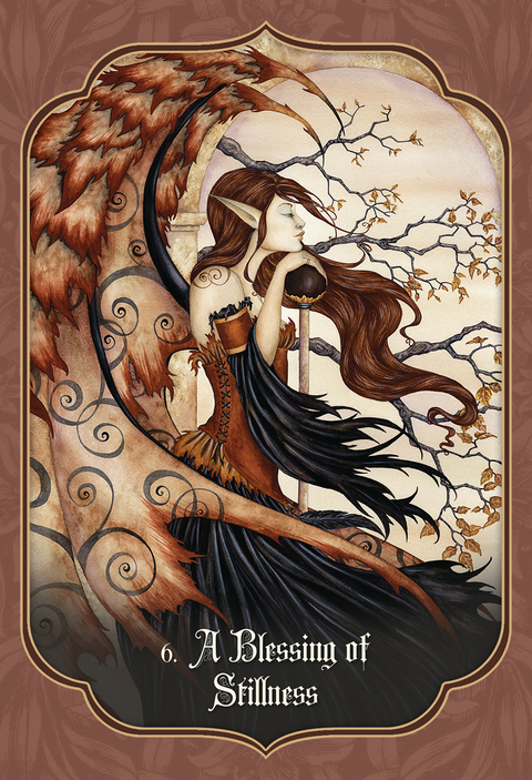 Faery Blessing Oracle Cards Deck by Lucy Cavendish Amy Brown 45-Card