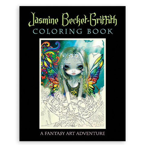 Jasmine Becket-Griffith Fantasy Art Coloring Book by Blue Angel