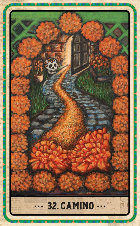 Dia De Los Muertos Oracle Deck 44 Cards & Guidebook by Kelly Sullivan Walden
