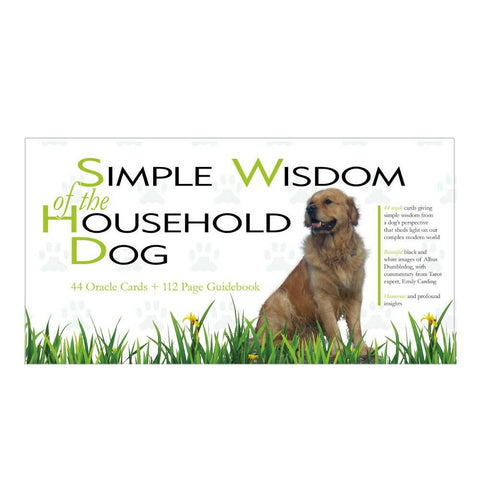 Simple Wisdom Of The Household Dog Oracle Cards & Book Schiffer Publishing NEW