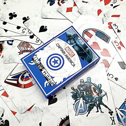 Captain America Stripper Playing Cards Deck Jlcc Magic Poker Marvel Avengers NEW