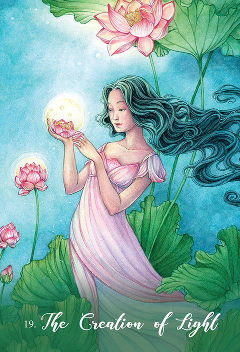Foxfire: The Kitsune Oracle Cards Deck Lucy Cavendish Blue Angel