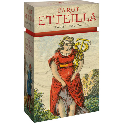 Tarot Etteilla Anima Antiqua Limited Edition 78 Card Deck Lo Scarabeo