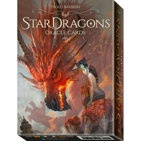 Stardragons Oracle Card Deck by Paolo Barbieri Lo Scarabeo 33 Cards