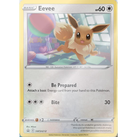 Pokémon TCG Sword & Shield Astral Radiance Eevee 3-Pack Blister