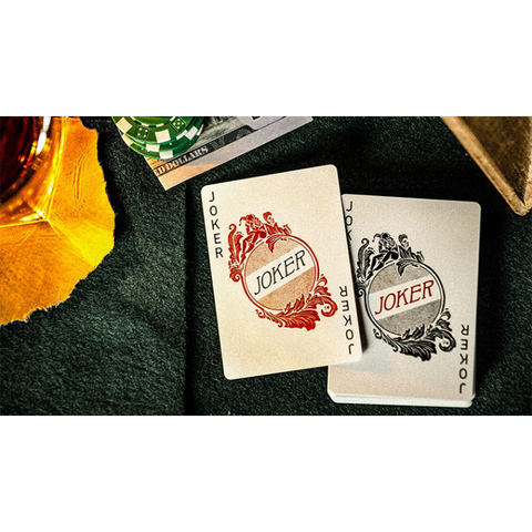 Green Cohort Playing Cards Deck by Ellusionist Poker Magic Vintage Style