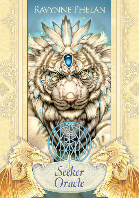 Seeker Oracle Cards Deck by Ravynne Phelan Blue Angel Tarot Divination