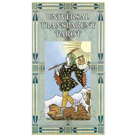 Lo Scarabeo Universal Transparent Tarot Deck 78 Esoteric Cards
