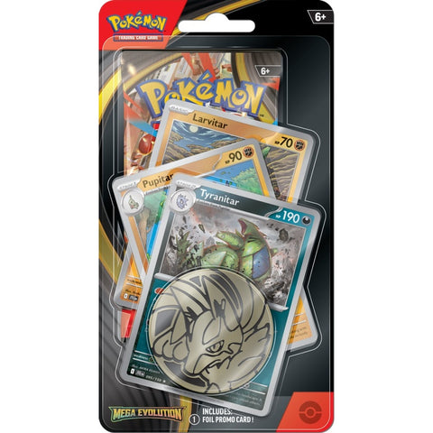 Pokemon TCG Tyranitar Premium Checklane Blister Pack EN Promo Set