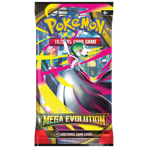 Pokemon TCG Mega Evolution Booster Pack - 10 Cards English