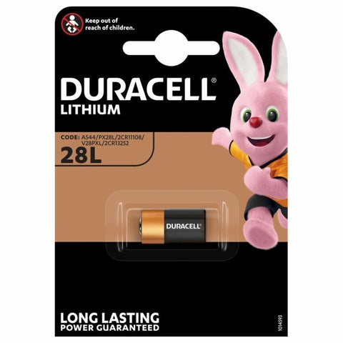 1x Duracell 28L 6V Lithium Battery PX28L 2CR11108 Camera Alarm Power