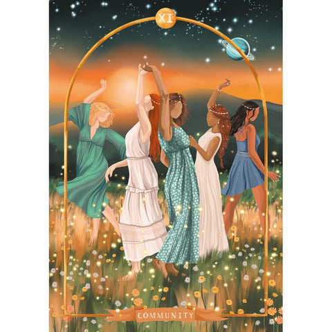 Goddess Astrology Oracle Deck by Lo Scarabeo, Multilingual 38 Cards