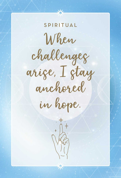 I Radiate Joy Daily Affirmation Cards Deck Yoga Spirit Insight Editions