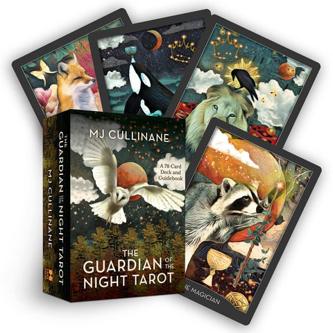 Guardian of the Night Tarot Deck & Signed Guidebook – Animal Spirit Cards
