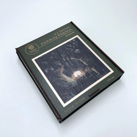 M.K. Ciurlionis Fairy Tale of the Kings 300pc Wooden Jigsaw Puzzle