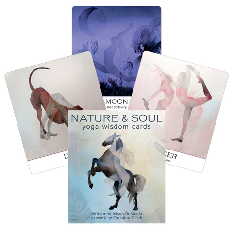Nature & Soul Yoga Wisdom Cards Deck by US Games with Guidebook