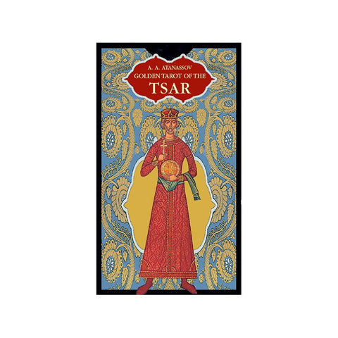 Golden Tarot of the Tsar Deck 78 Cards Russian Icon Art Lo Scarabeo