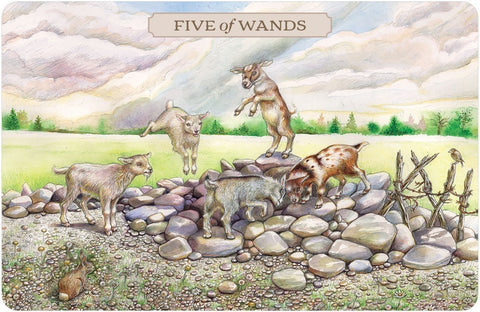 Pastoral Tarot Cards Deck & Book Set With Linen Pouch US Games Systems NEW