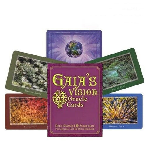 Gaia'S Vision Oracle Cards Deck Original Schiffer Publishing By Susan Starr NEW